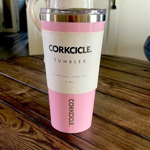 Corkcicle 16oz Tumbler in Gloss Rose Quartz